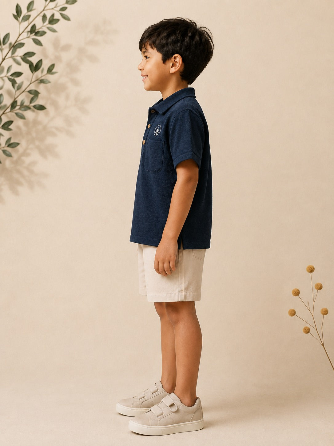 Midnight Forest Polo Tee
