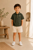 Forest Sage Polo Tee
