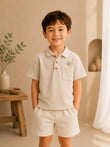 Ivory Meadow Polo Tee