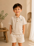 Ivory Meadow Polo Tee