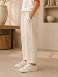 Ivory Horizon Trousers