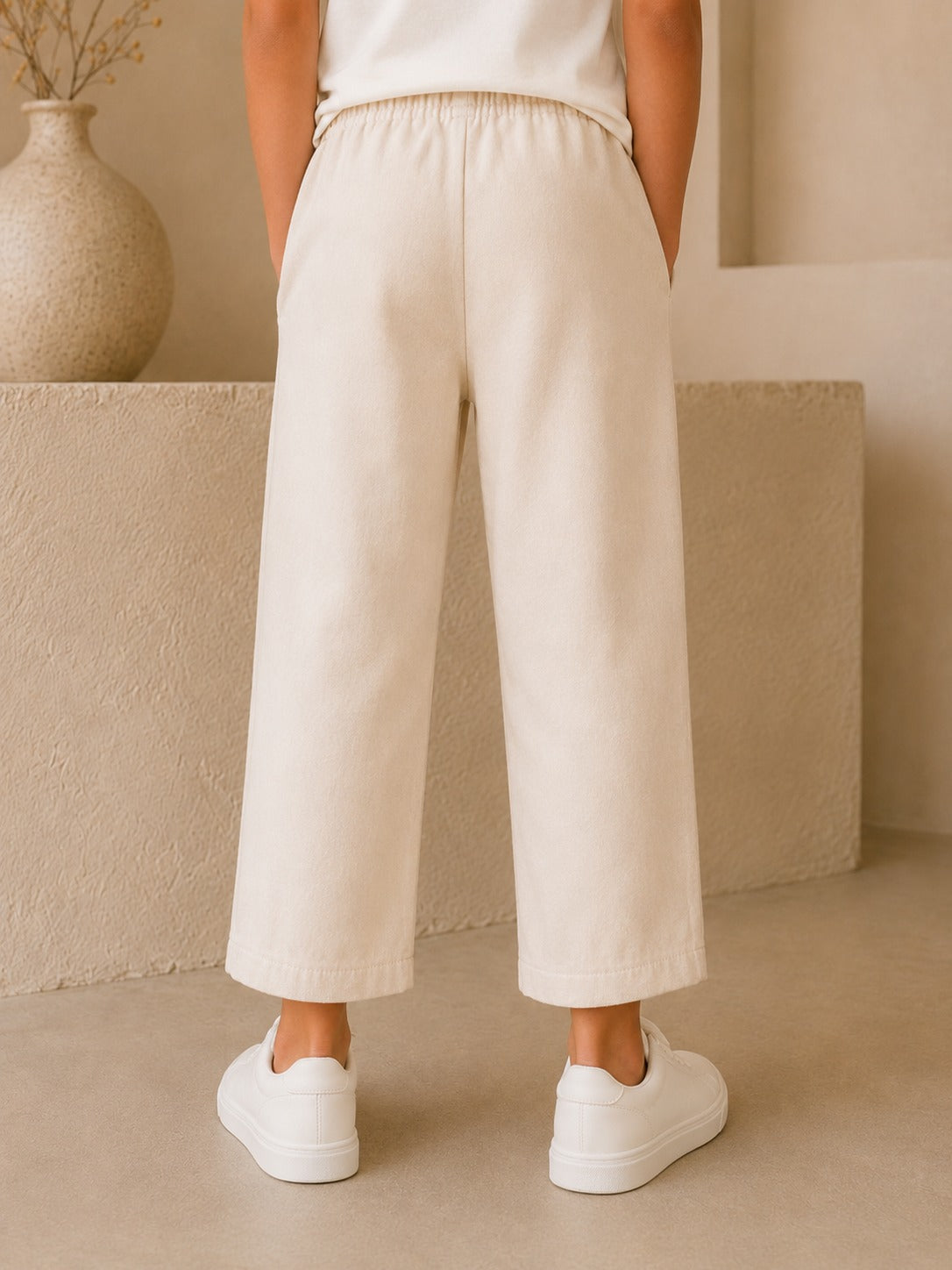 Ivory Horizon Trousers