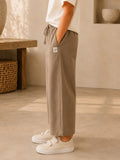 Dark Beige Ridge Trousers